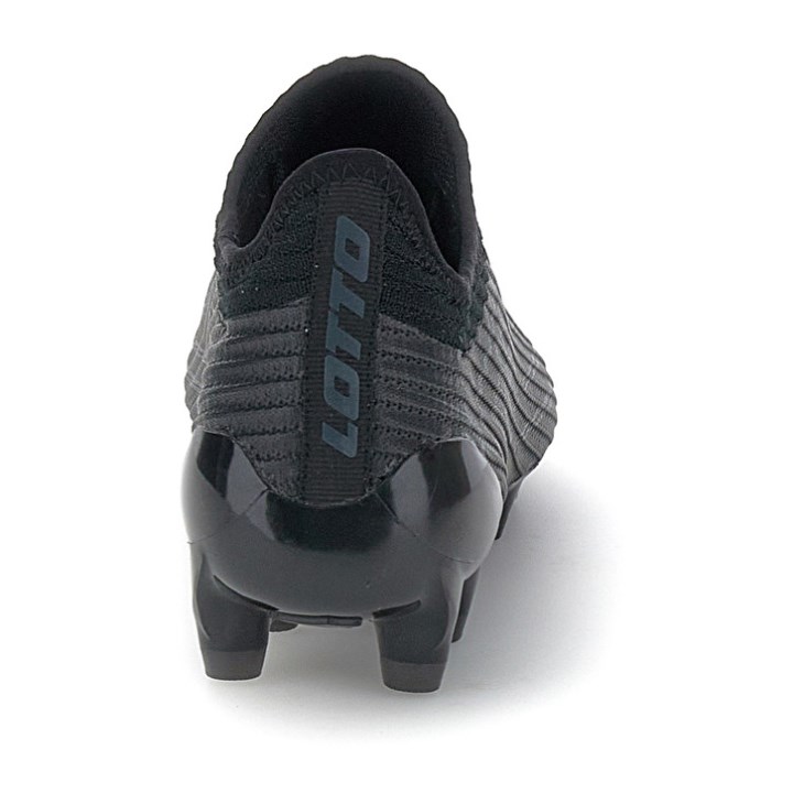 Men Lotto Solista 200 VIII FG Football Boots Black | VB978087Z4