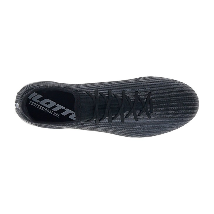 Men Lotto Solista 200 VIII FG Football Boots Black | VB978087Z4
