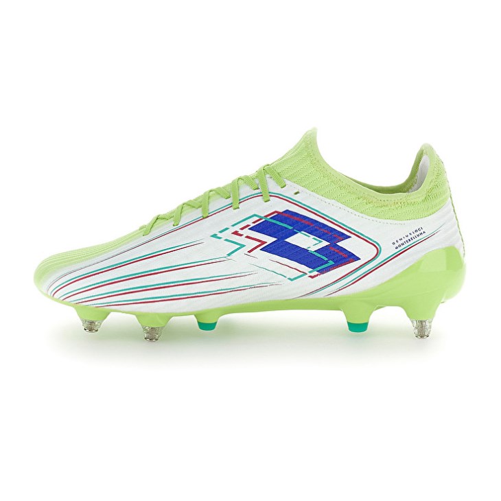 Men Lotto Solista 200 VIII SGX Soccer Shoes Green / White | WK304720Z7
