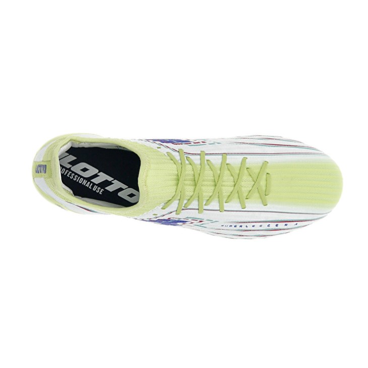 Men Lotto Solista 200 VIII SGX Soccer Shoes Green / White | WK304720Z7
