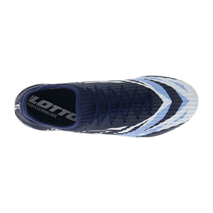 Men Lotto Solista 200 VI FG Football Boots Navy Blue / White / Blue | KP889148A0