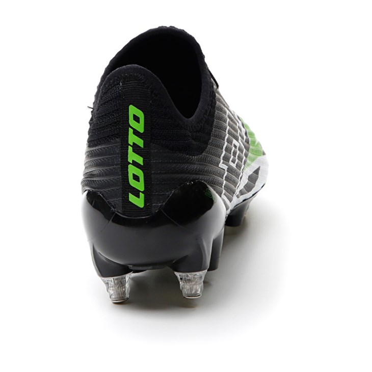 Men Lotto Solista 200 VI SGX Football Boots Black / White / Green | TO437043Z0