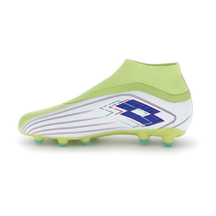 Men Lotto Solista 300 VIII Gravity FG Soccer Shoes Green / White | SV842904Z8