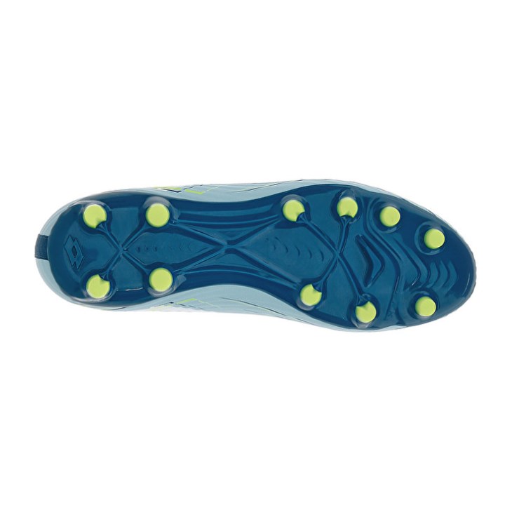 Men Lotto Solista 300 VII Gravity FG Soccer Shoes Turquoise | DC623702B1