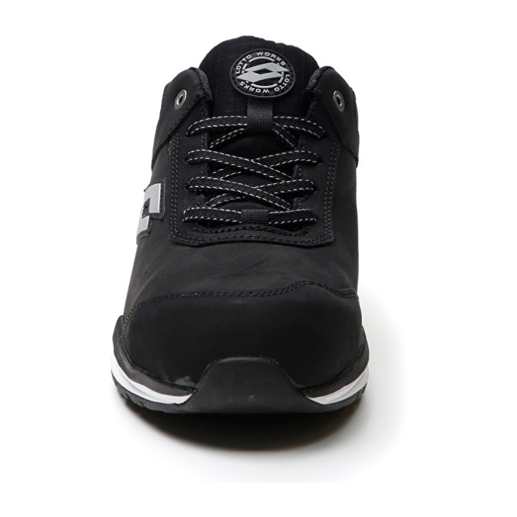 Men Lotto Speed 200 S3 Safety Shoes Black | AQ058625V4