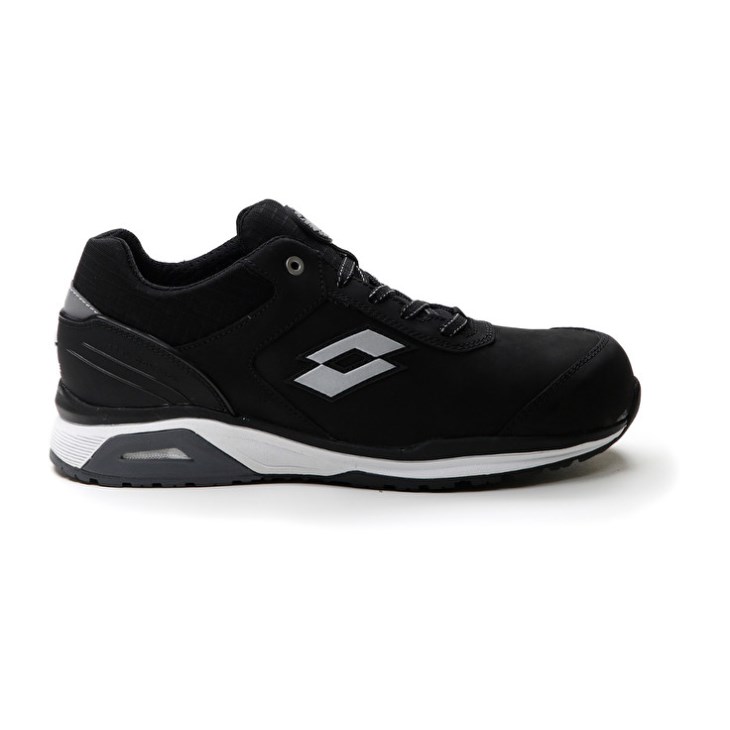 Men Lotto Speed 200 S3 Safety Shoes Black | AQ058625V4