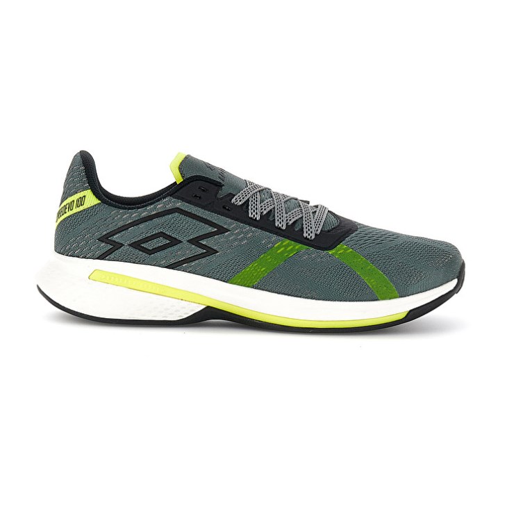 Men Lotto Speedevo 100 II Running Shoes Green | DK633483U4