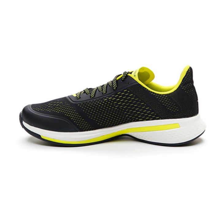 Men Lotto Speedevo 100 Running Shoes Black / Green | YN411191N8