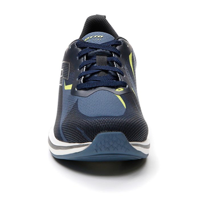 Men Lotto Speedevo 600 III Running Shoes Navy Blue / Yellow | ZN139433G8