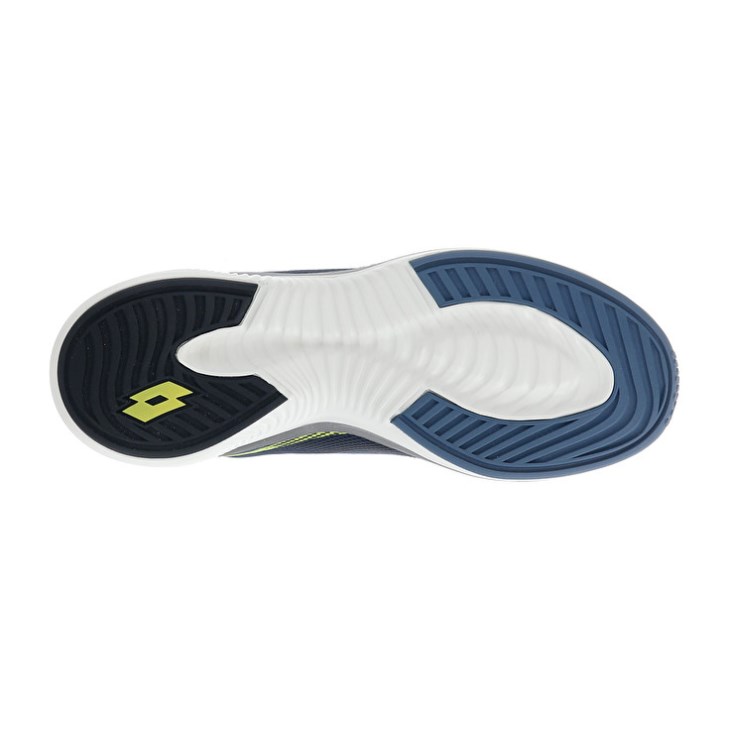 Men Lotto Speedevo 600 III Running Shoes Navy Blue / Yellow | ZN139433G8