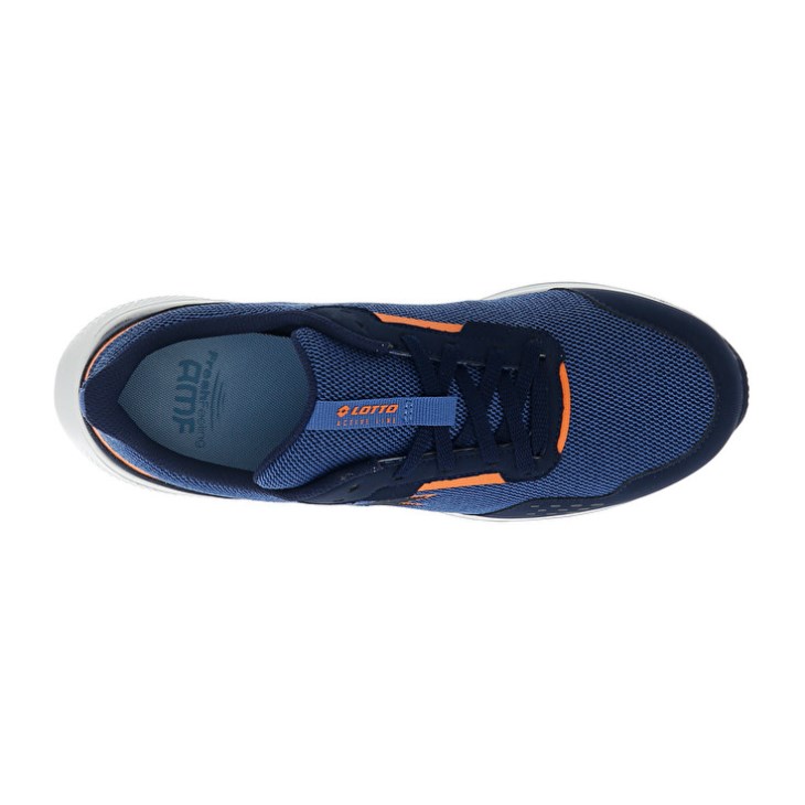Men Lotto Speedevo 600 II Running Shoes Blue / Orange | RN072457L6