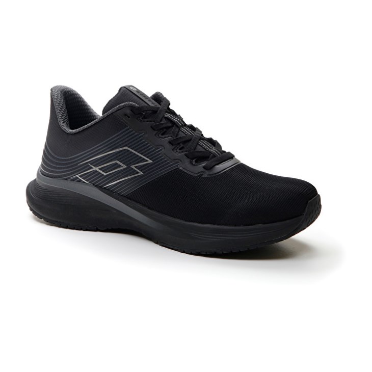Men Lotto Speedevo 700 II Running Shoes Black | UM231383W7