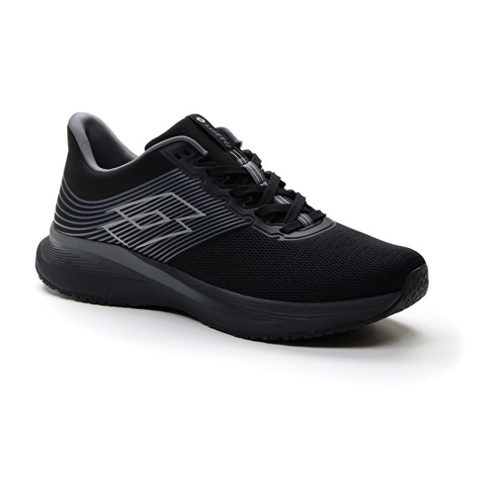 Men Lotto Speedevo 700 Running Shoes Black | KO458615H2
