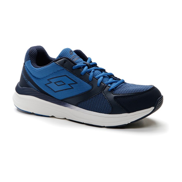 Men Lotto Speedride 600 Xii Running Shoes Blue / Blue | SG108560U5