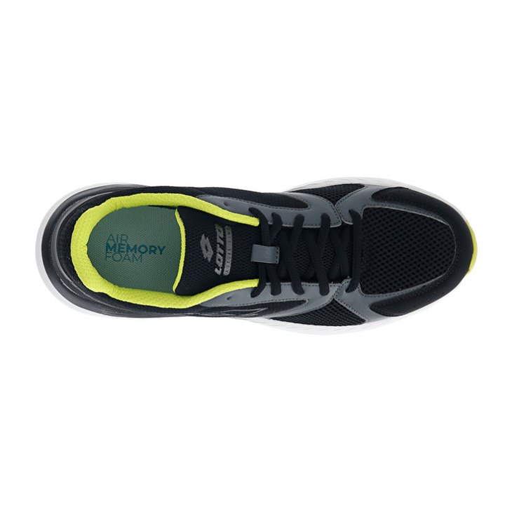 Men Lotto Speedride 600 Xiii Running Shoes Black / Grey | QJ180788L9