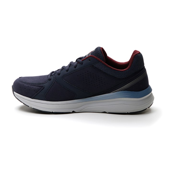 Men Lotto Speedride 601 Xii Running Shoes Navy Blue | MG741184S6