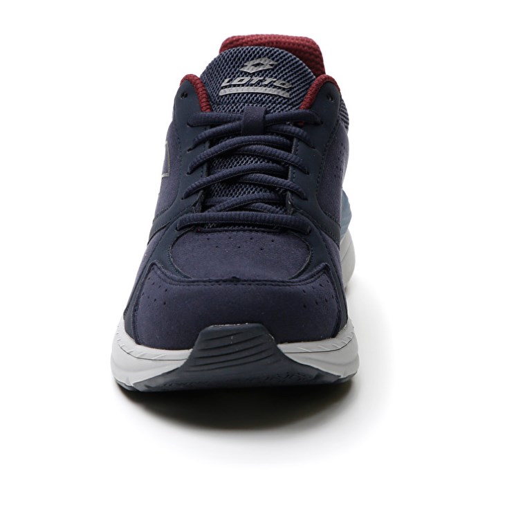 Men Lotto Speedride 601 Xii Running Shoes Navy Blue | MG741184S6