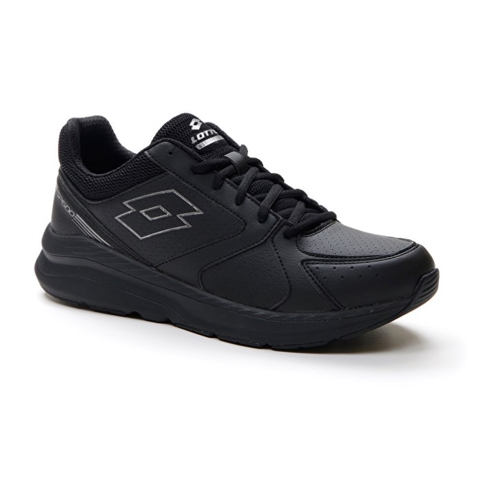 Men Lotto Speedride 609 Xi Running Shoes Black | GA590259U4
