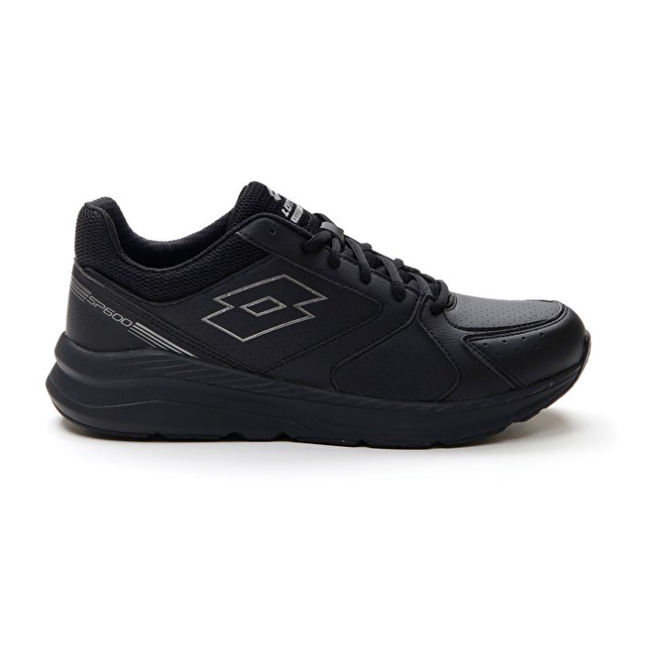 Men Lotto Speedride 609 Xi Running Shoes Black | GA590259U4