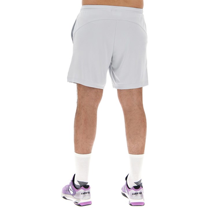 Men Lotto Squadra II 7 PL Shorts Grey | QE735923F2