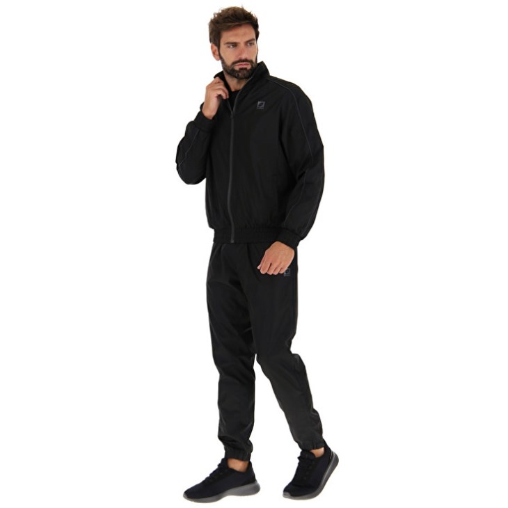 Men Lotto Square VI Tracksuits Black | UT662486S6