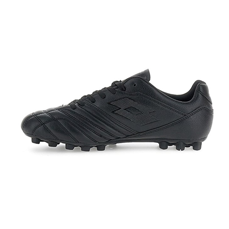Men Lotto Stadio 300 II AGM Football Boots Black | SN044414X6