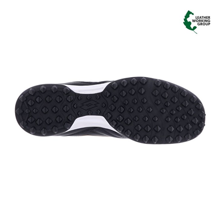 Men Lotto Stadio 300 II TF Soccer Shoes Black / White / Light Gold | HO864056C1