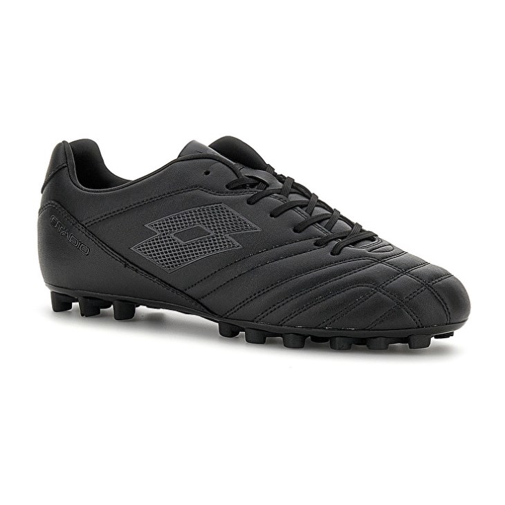Men Lotto Stadio 705 AGM Soccer Shoes Black | SF102750X4