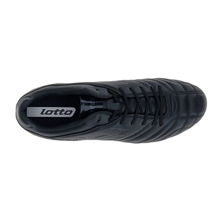 Men Lotto Stadio 705 AGM Soccer Shoes Black | SF102750X4