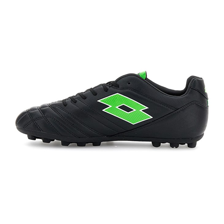 Men Lotto Stadio 705 Agmr Football Boots Black / Green | UC352995K9