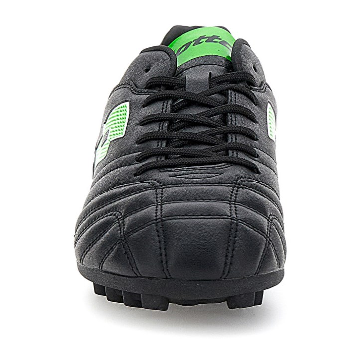 Men Lotto Stadio 705 Agmr Football Boots Black / Green | UC352995K9