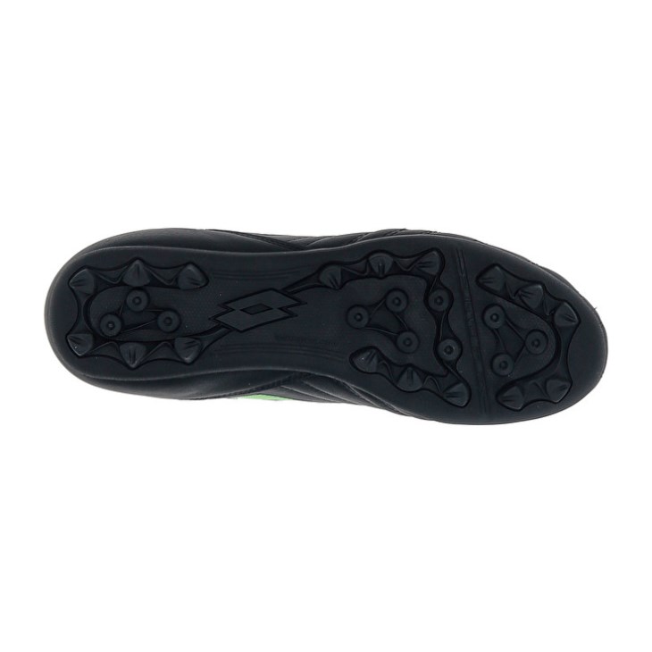 Men Lotto Stadio 705 Agmr Football Boots Black / Green | UC352995K9