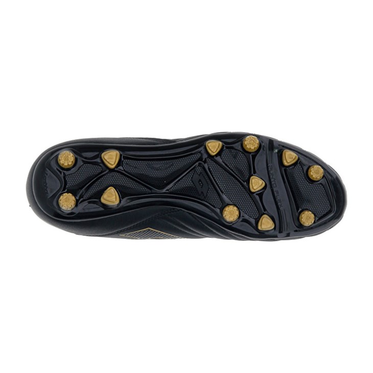 Men Lotto Stadio 705 FG Soccer Shoes Black / Light Gold | UN721852G2