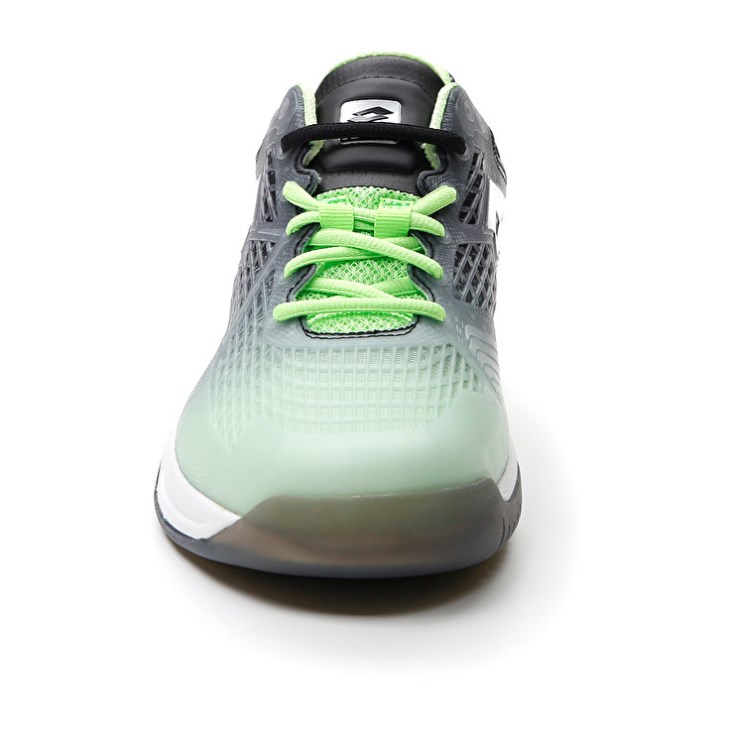 Men Lotto Superrapida 100 Padel Shoes Green / White / Black | UL092329P2
