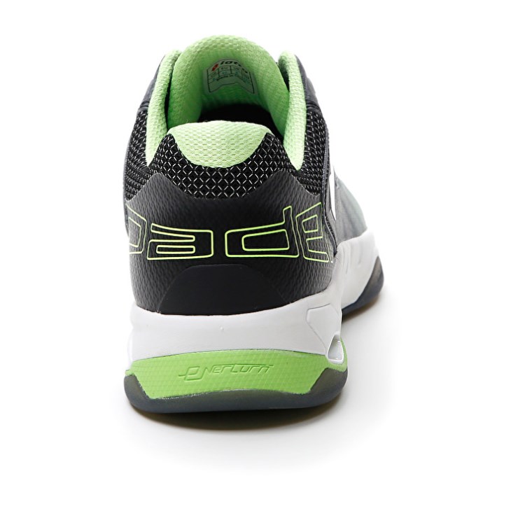 Men Lotto Superrapida 100 Padel Shoes Green / White / Black | UL092329P2