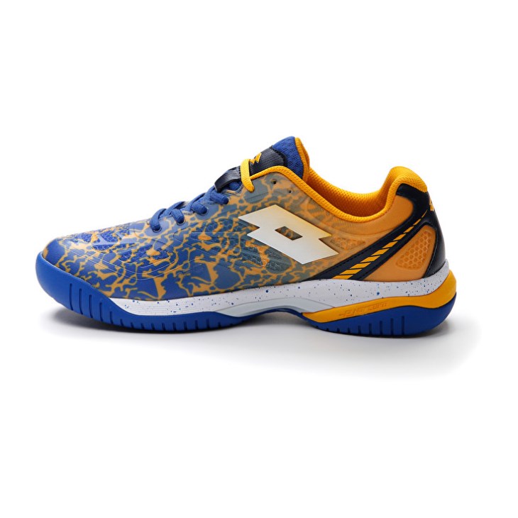 Men Lotto Superrapida 200 III Padel Shoes Blue / Yellow | VU424592O0