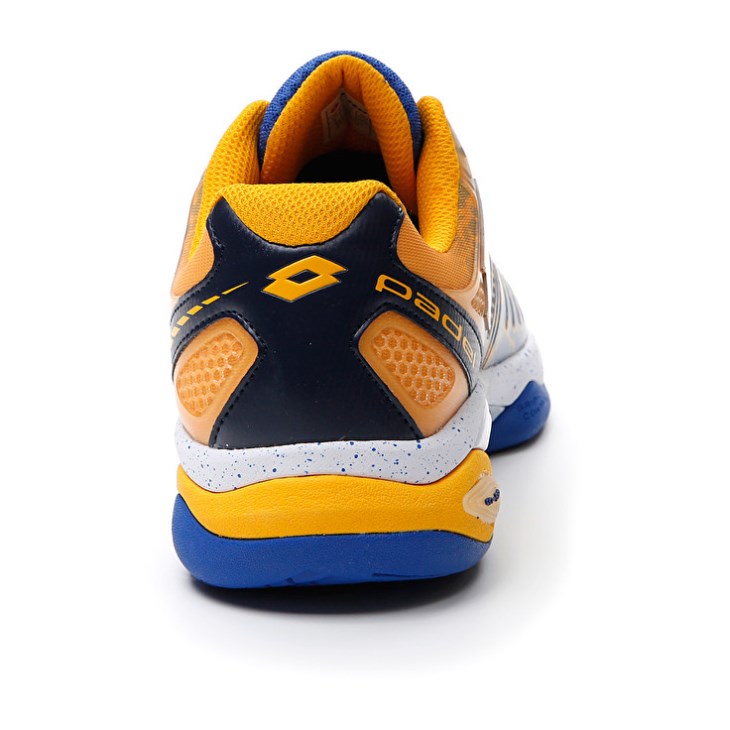 Men Lotto Superrapida 200 III Padel Shoes Blue / Yellow | VU424592O0