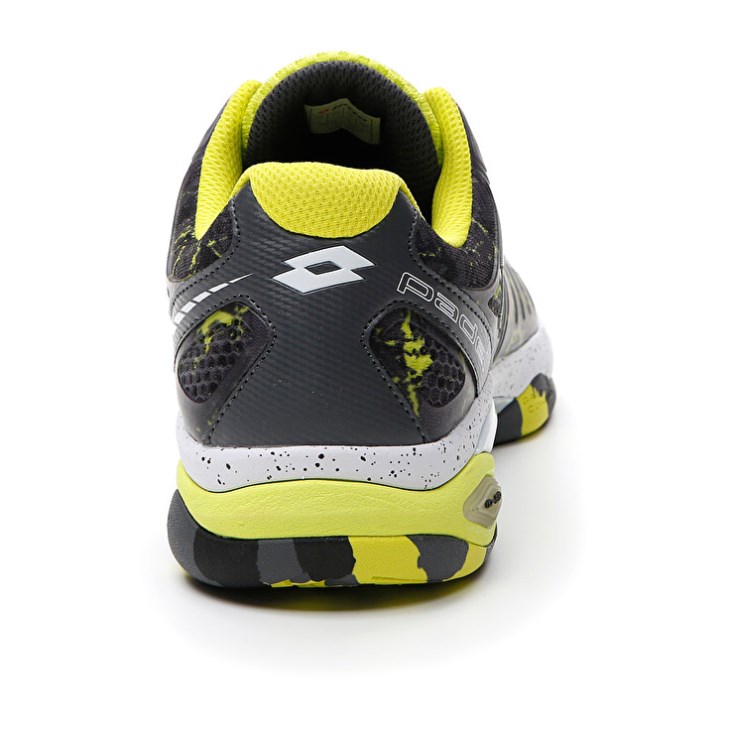 Men Lotto Superrapida 200 IV Padel Shoes Green / White / Dark Grey | BH663306K5