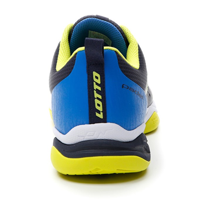 Men Lotto Superrapida 400 V Padel Shoes Blue / Yellow / Navy | ZZ934983X0