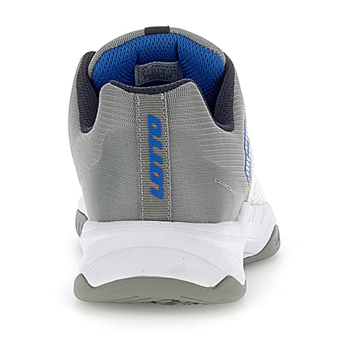 Men Lotto Superrapida 600 Padel Shoes Grey / White | OG759085V0