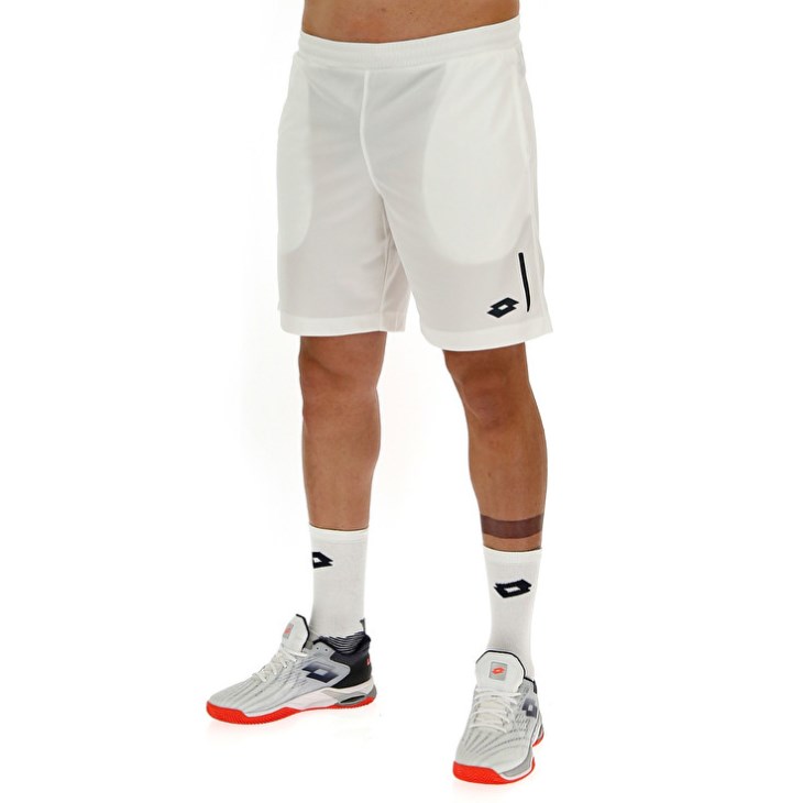Men Lotto Superrapida II Shorts White | IP283378A3