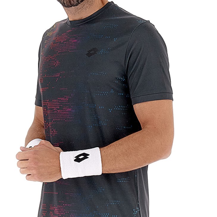Men Lotto Superrapida VII T Shirts Dark Grey | UB624092Z6