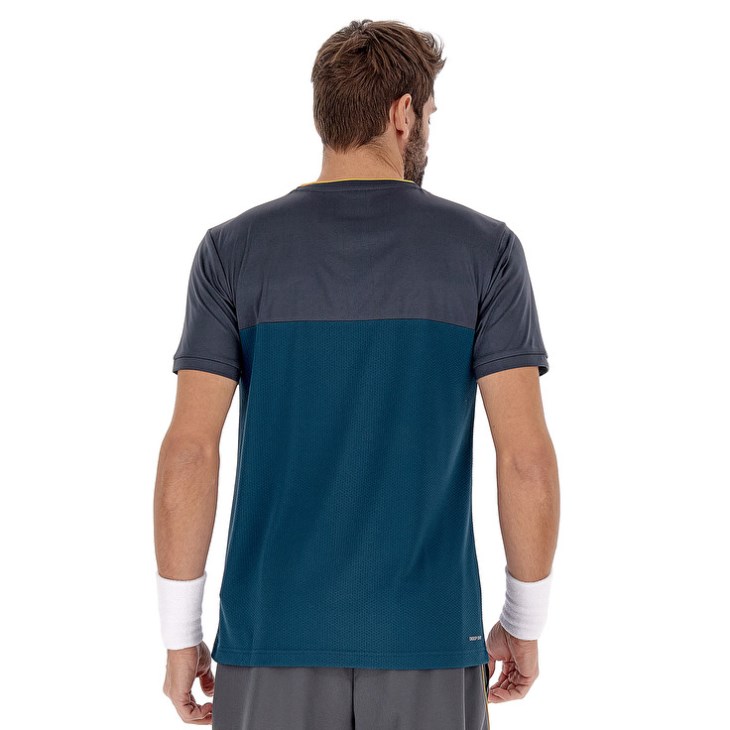 Men Lotto Superrapida VI 2 T Shirts Blue | CG116841I1