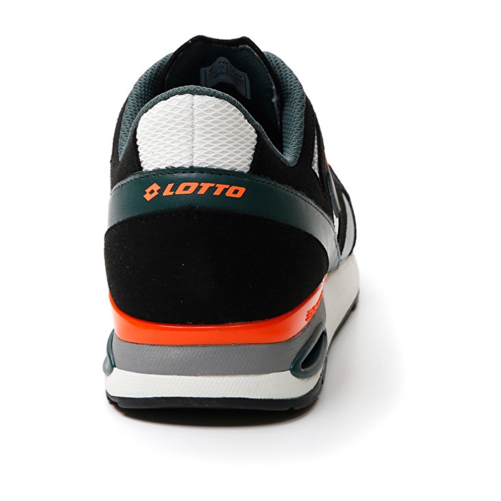 Men Lotto Synpulse '93 AMF Running Shoes White / Black / Green | QC446174U6