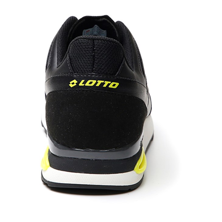 Men Lotto Synpulse '93 II AMF Running Shoes Black / Green / Grey | SW457525B8