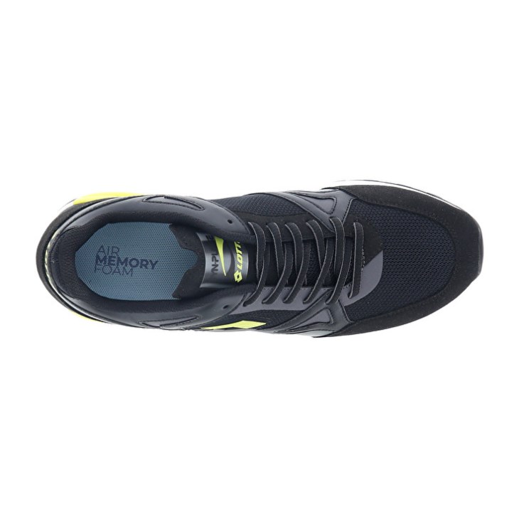 Men Lotto Synpulse '93 II AMF Running Shoes Black / Green / Grey | SW457525B8