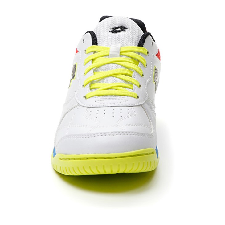 Men Lotto Tacto 300 VII ID Futsal Shoes White / Yellow | WZ969626L0