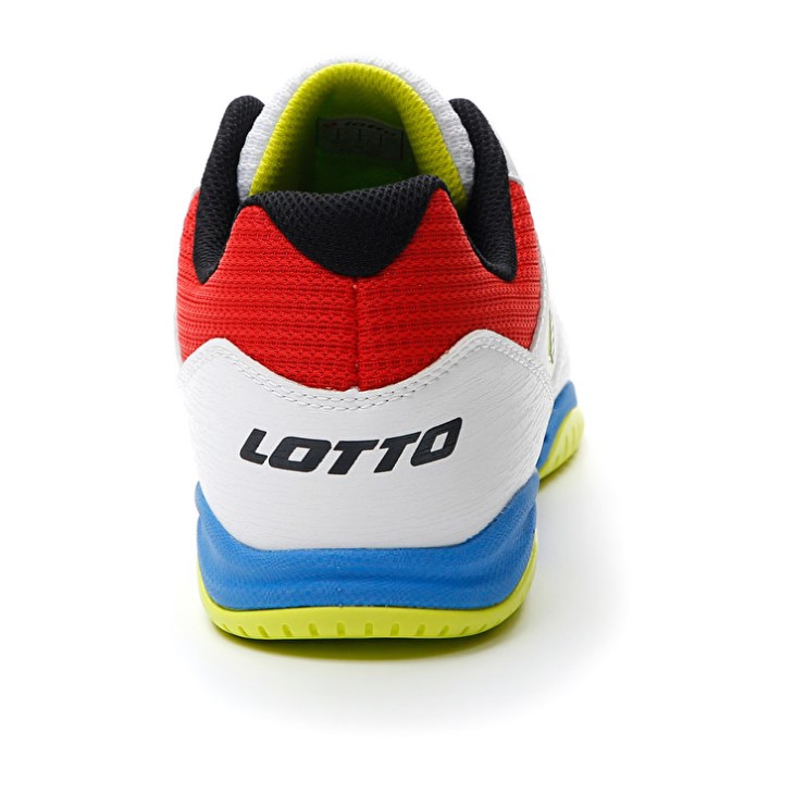 Men Lotto Tacto 300 VII ID Futsal Shoes White / Yellow | WZ969626L0