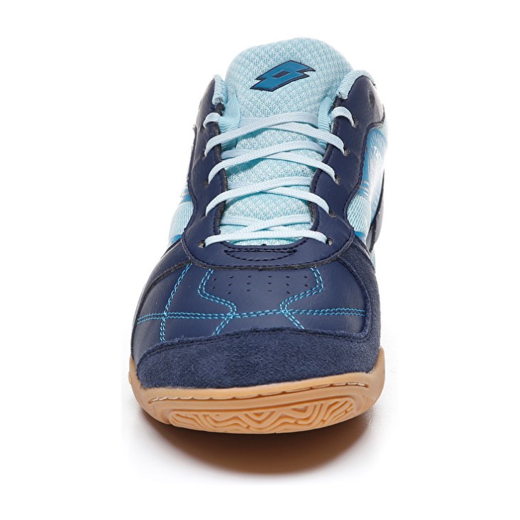 Men Lotto Tacto 300 V Futsal Shoes Navy / Blue | CT871287A7