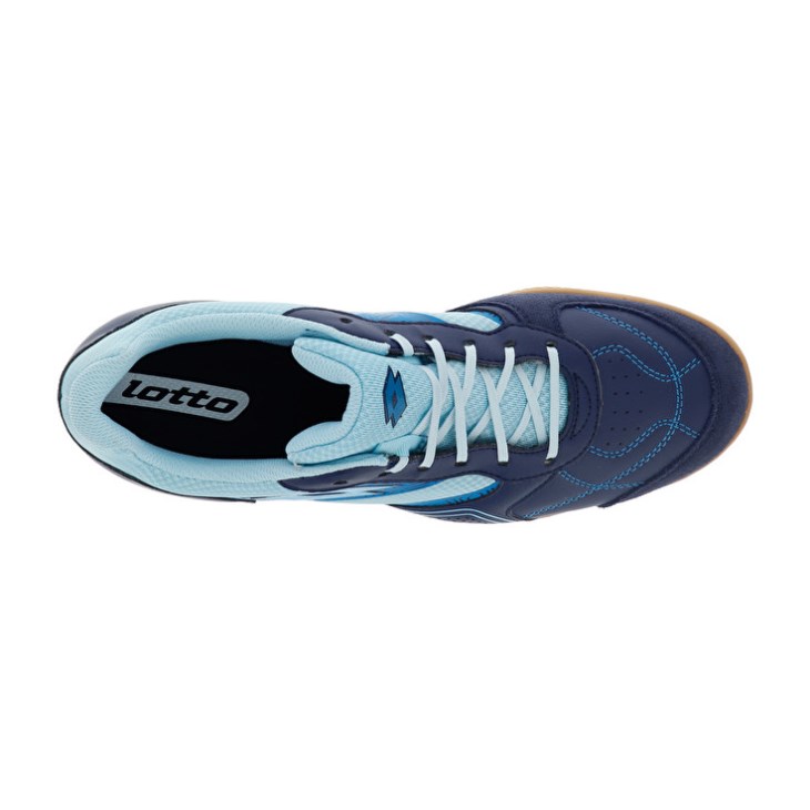 Men Lotto Tacto 300 V Futsal Shoes Navy / Blue | CT871287A7